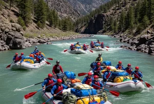 Arkansas River multi-day rafting trip Mild to Wild