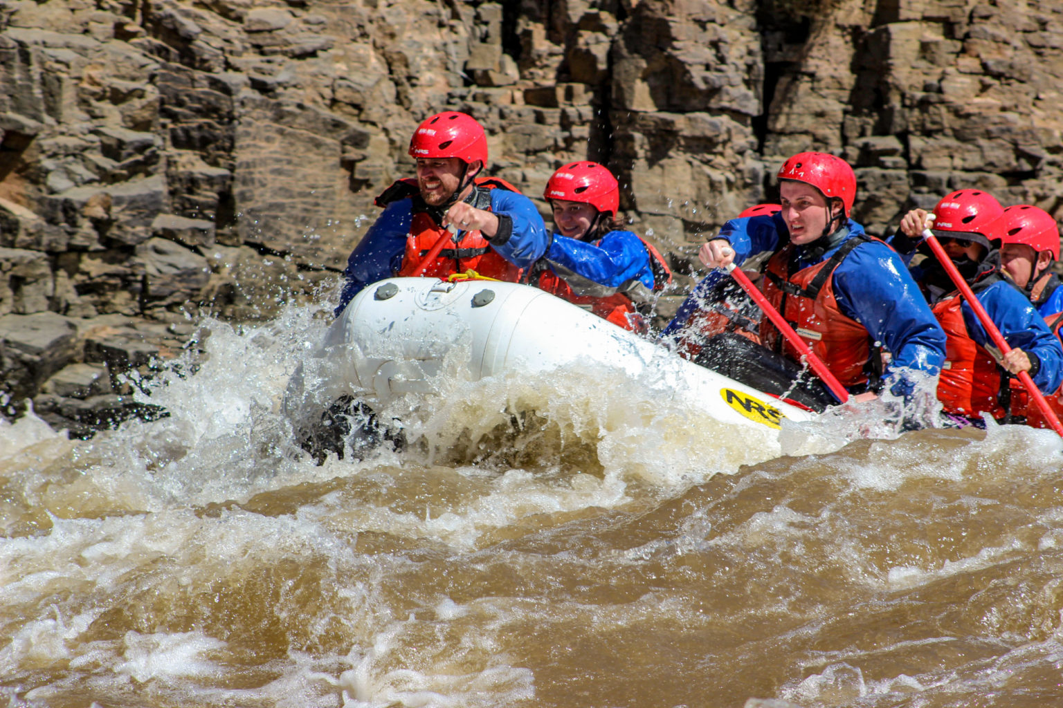 Salt River Group Splash - Phoenix AZ - Mild to Wild Rafting