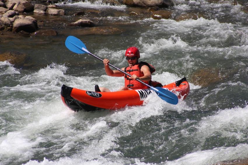 Lower Animas Kayaking Durango CO - Mild to Wild