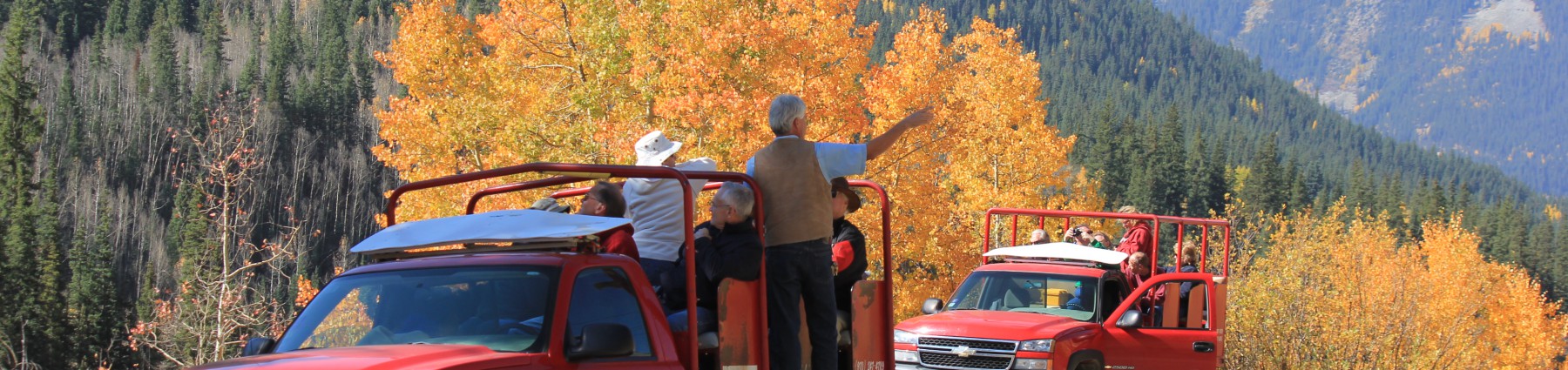 Trucks, Guides & Fall Colors