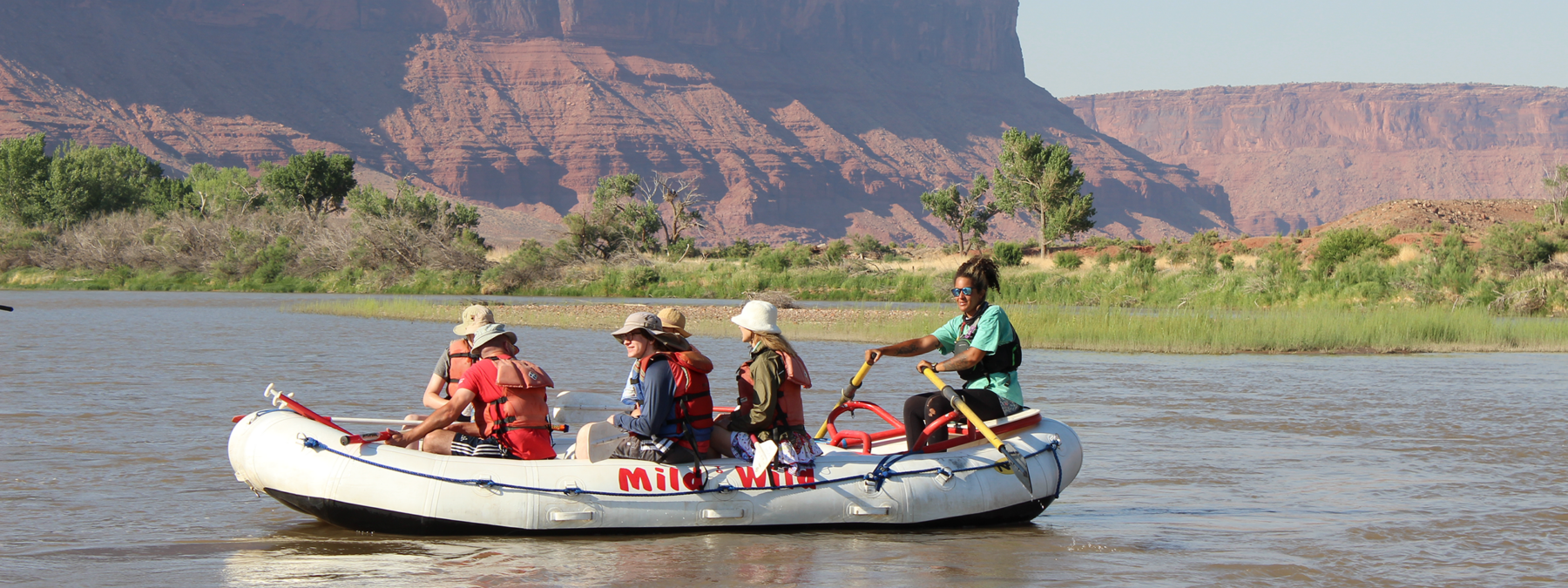 Rafting Castle Valley on the Colorado River - Moab, Utah - Mild to Wild