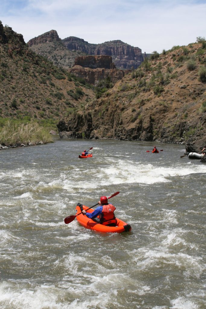 Salt River Kayaking Arizona-Mild to Wild