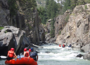 Upper Animas Rafting Silverton CO-Mild to WIld