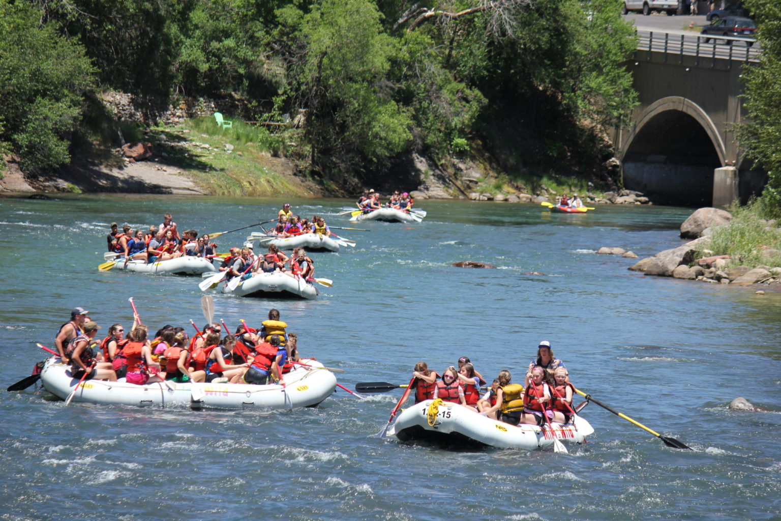 Lower Animas Rafting Durango Colorado-Mild to Wild