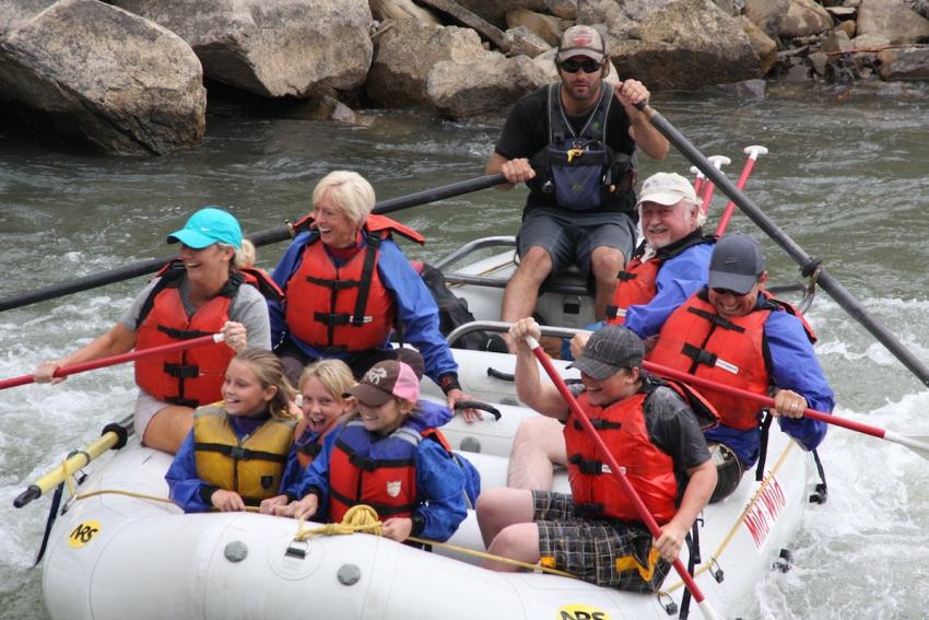 Lower Animas River Rafting Durango CO-Mild to Wild