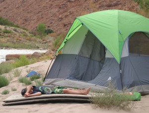 Camping on a Colorado River Rafting Trip