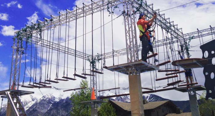 Durango Vacation: Ropes Course at Purgatory Resort