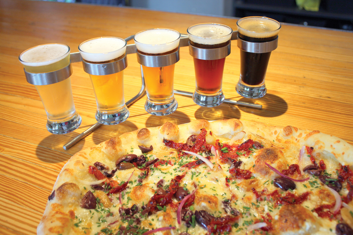 Ska Brewing Durango Brewery Pizza 