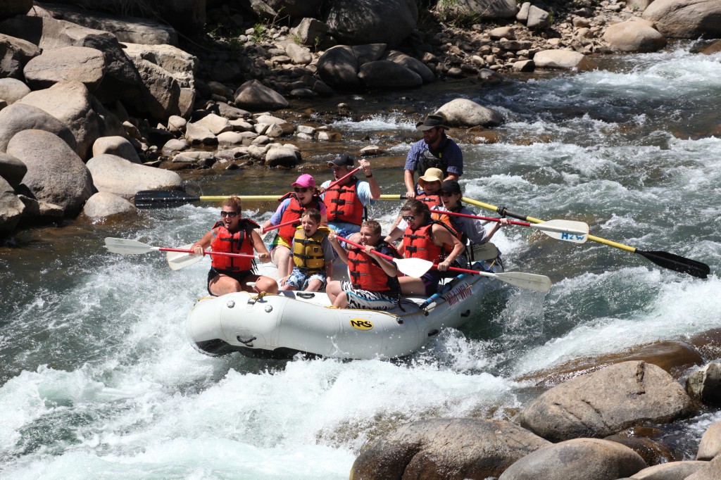 Family Rafting on the Lower Animas River