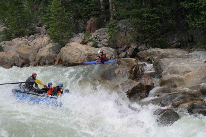 Upper Animas Rafting Silverton Colorado-Mild to Wild