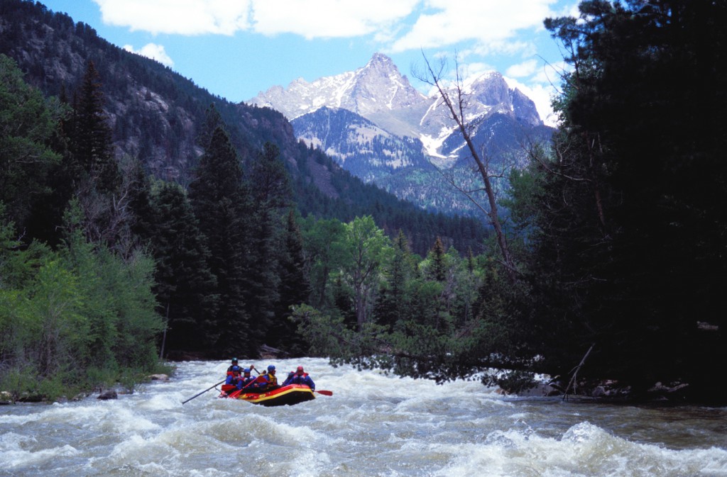 Upper Animas Rafting Silverton CO-Mild to Wild