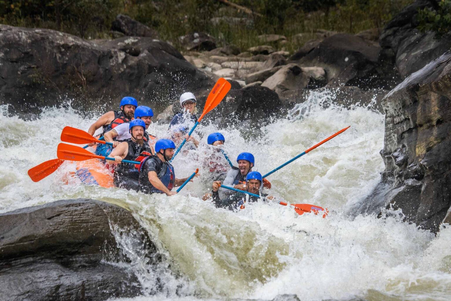 Upper Gauley Extreme Whitewater Rafting Virginia  - Mild to Wild