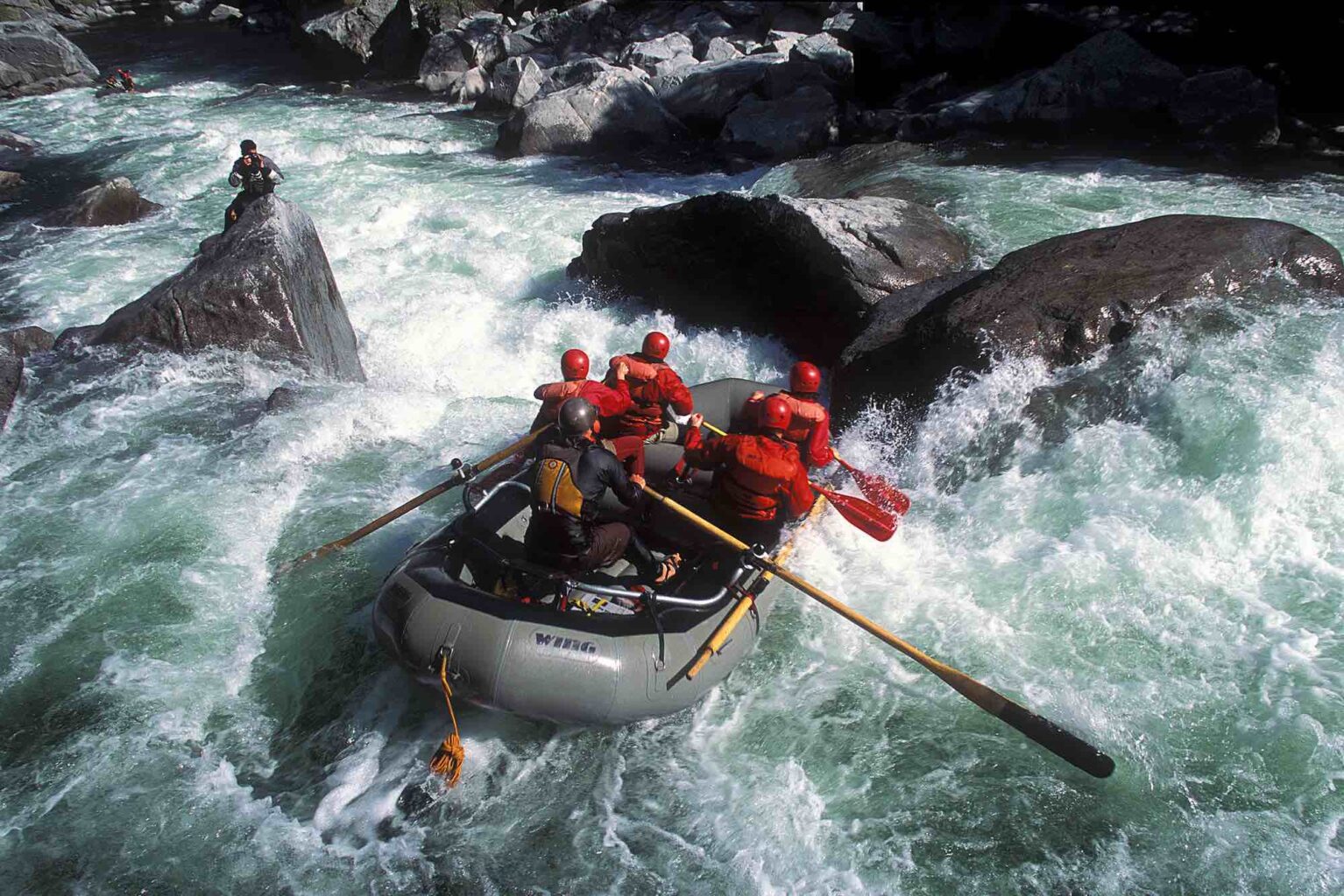 Tuolumne Cherry Creek Whitewater Drops - Mild to Wild 