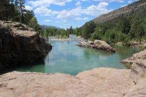 Bakers Bridge Animas River Durango co - Mild to Wild