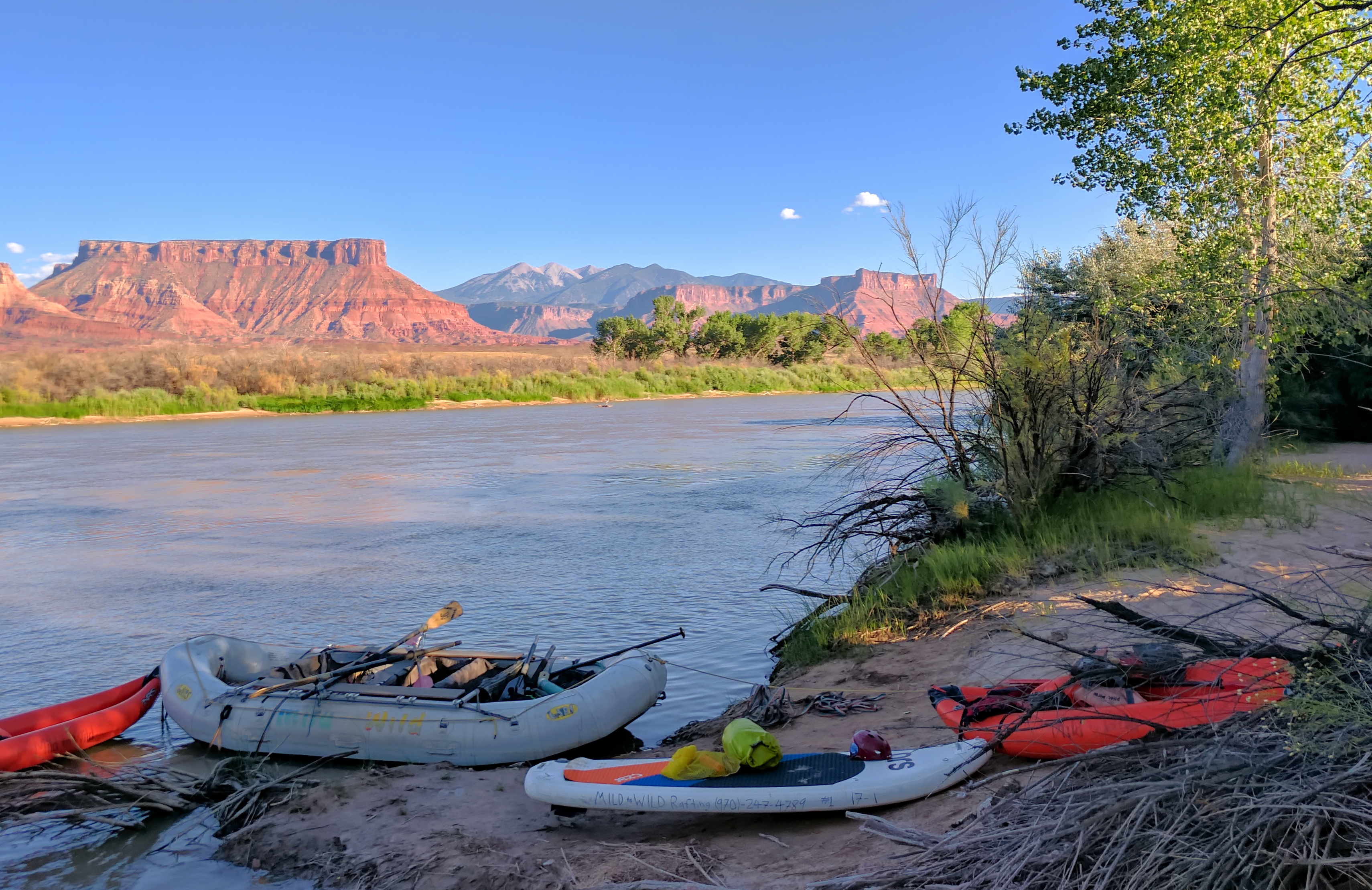 Moab Utah White Water Rafting-Colorado River-Mild to Wild