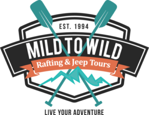 Mild to Wild Rafting and Jeep Tours Logo - Mild to Wild