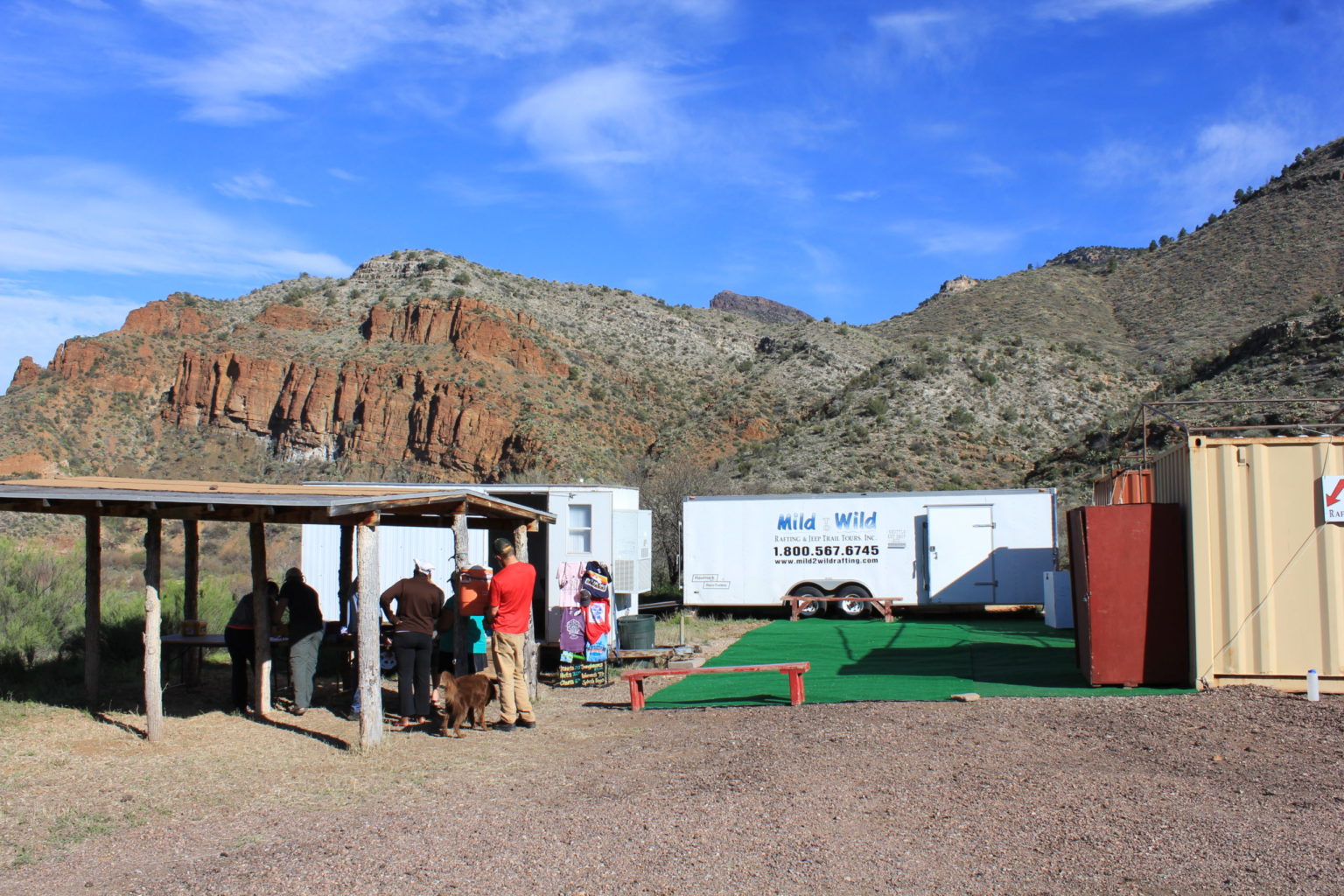 Salt River Rafting Office - Arizona - Mild to Wild Rafting