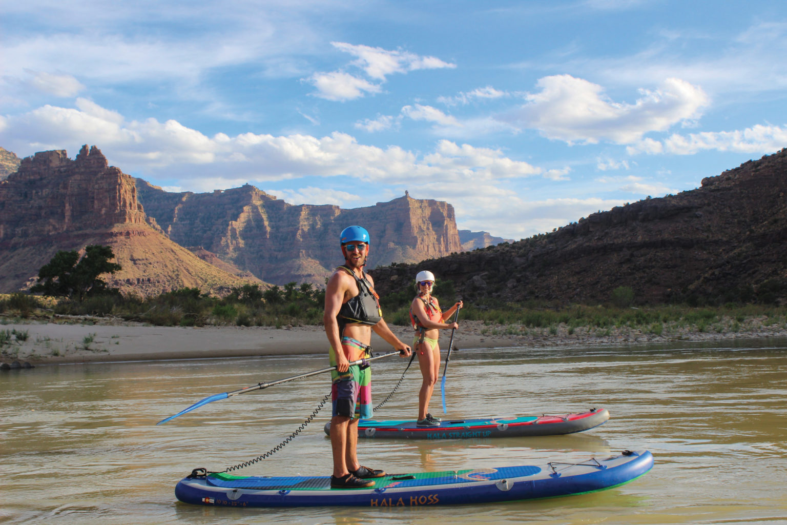 stand up paddle boarding in desolation canyon – Mild to Wild Rafting