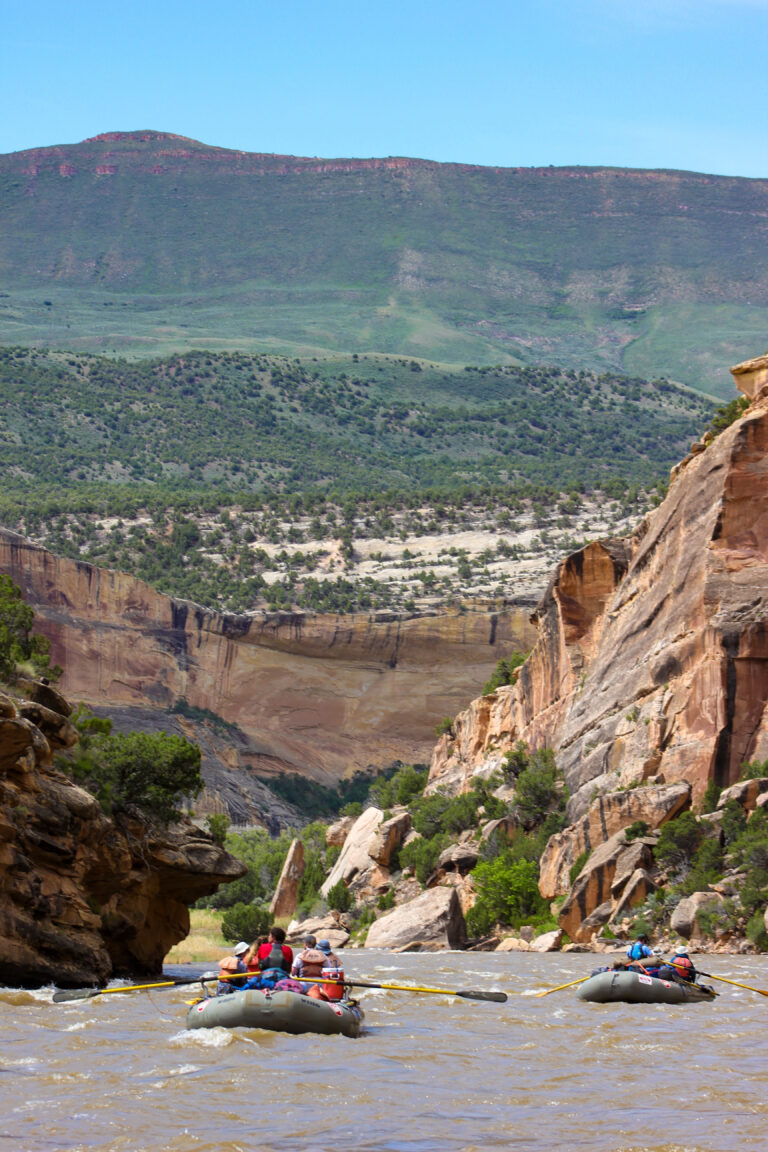 Scenic shot of the Yampa River canyon - Mild to Wild