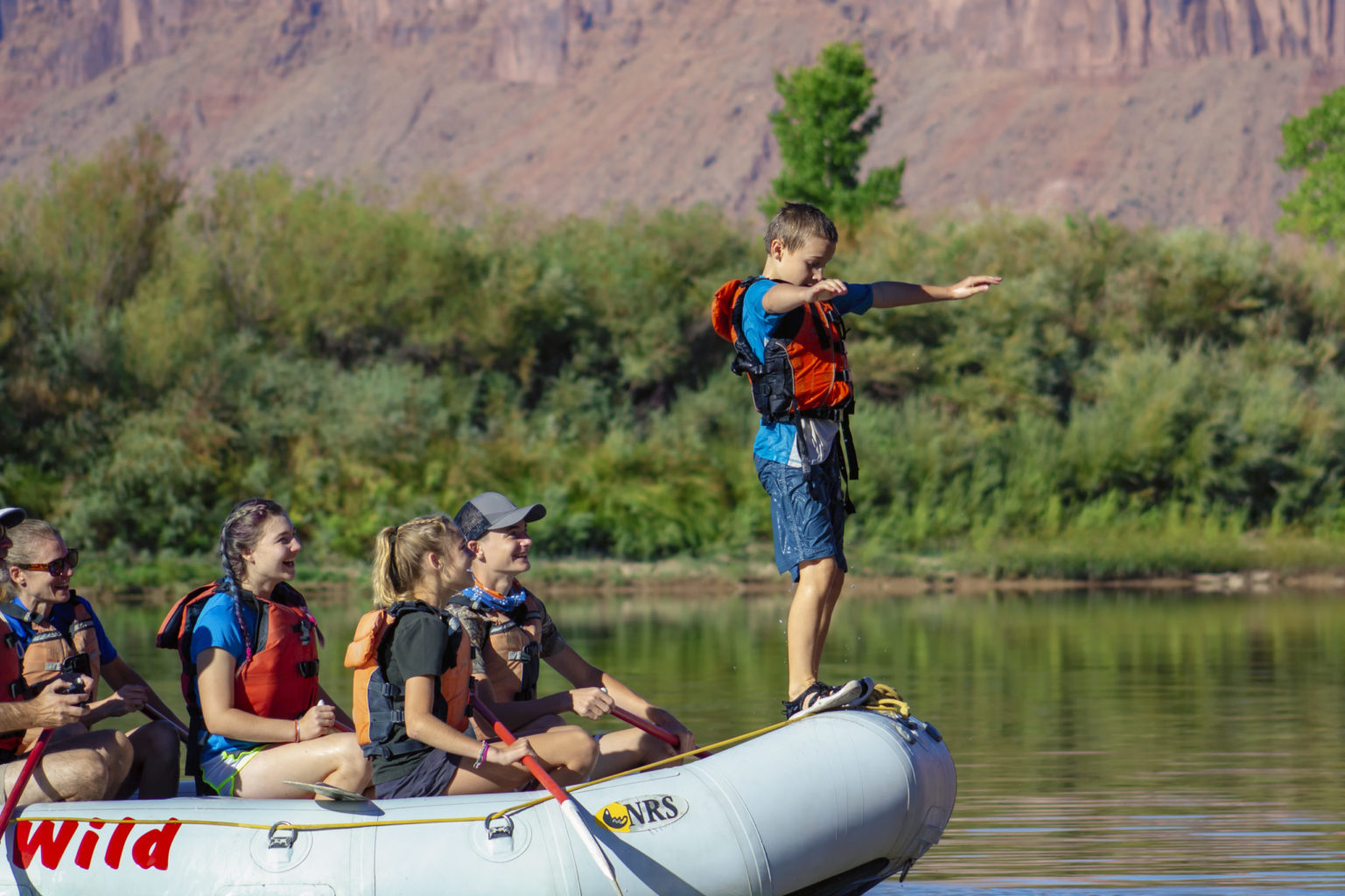 Colorado River-Moab Utah-Mild to Wild Rafting