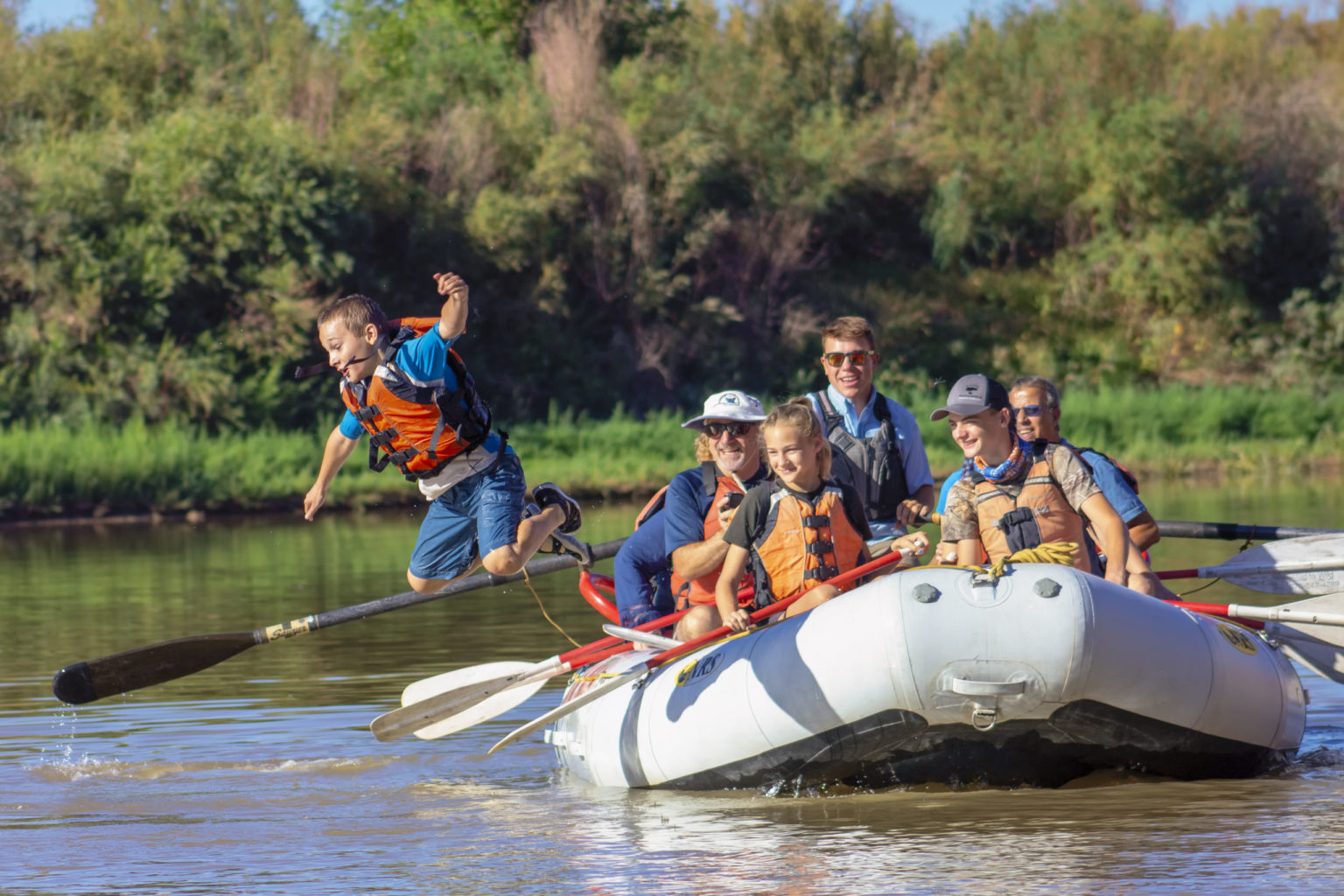 Colorado River-Moab Utah-Mild to Wild Rafting