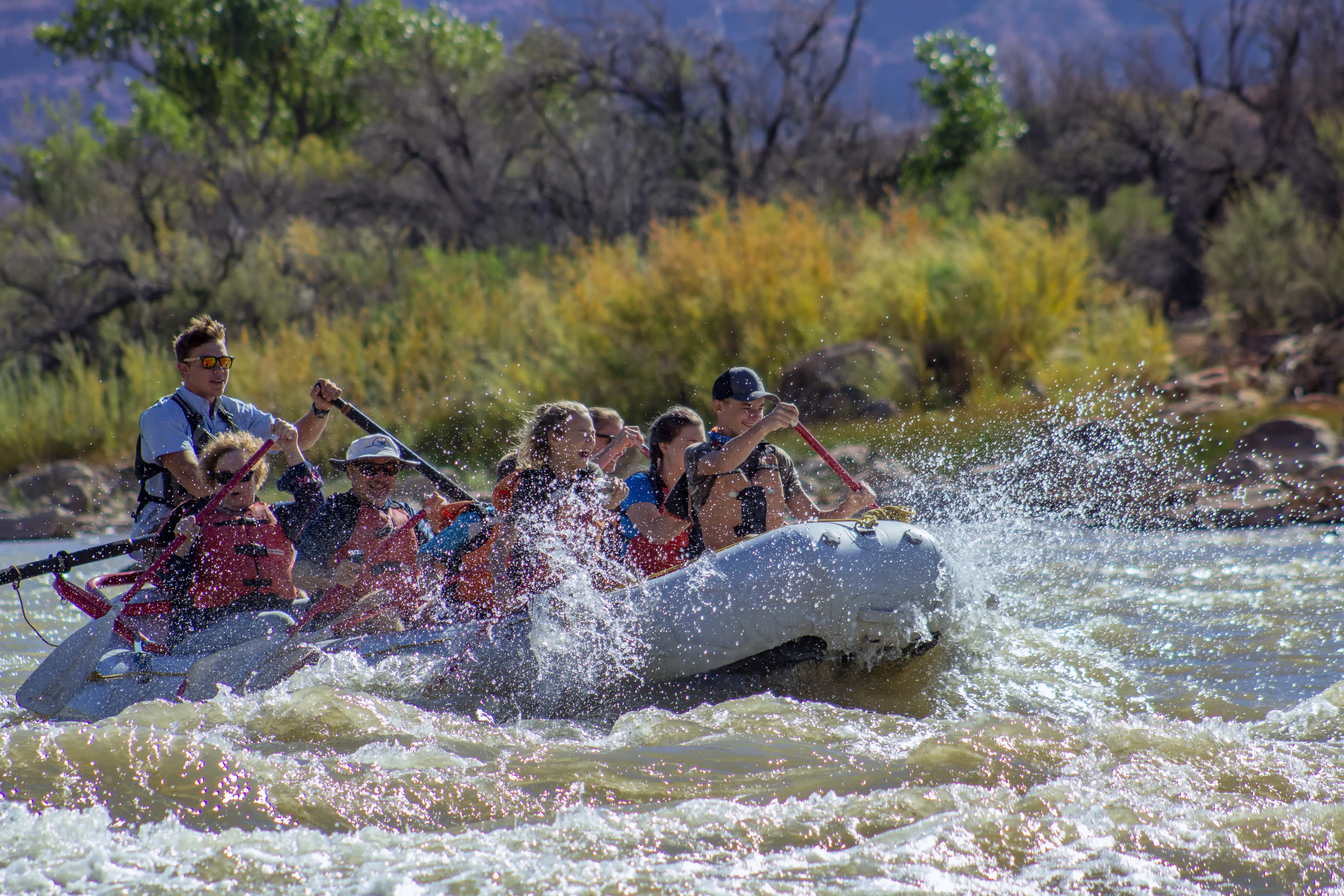 Colorado River-Moab Utah-Mild to Wild Rafting