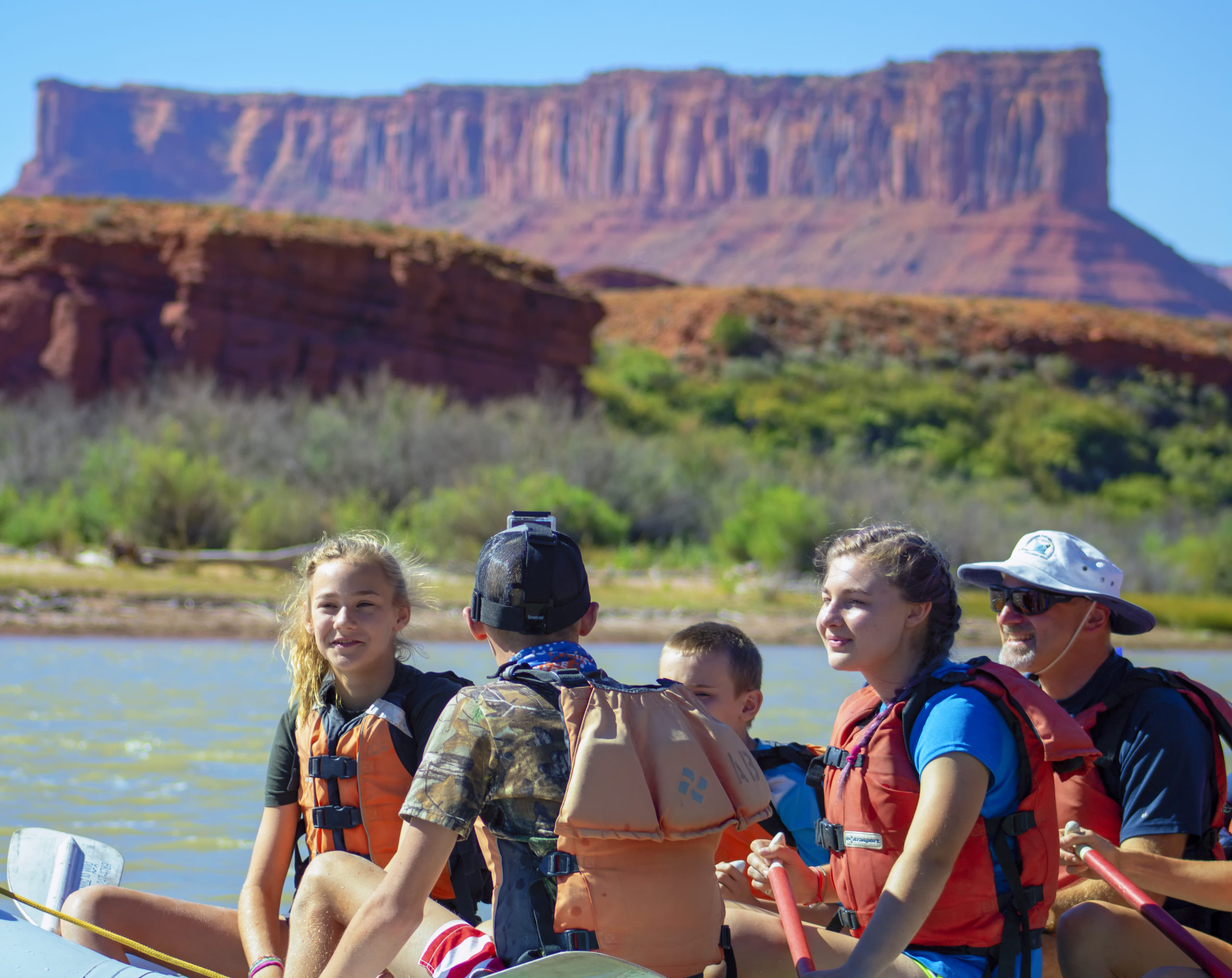 Colorado River-Moab Utah-Mild to Wild Rafting