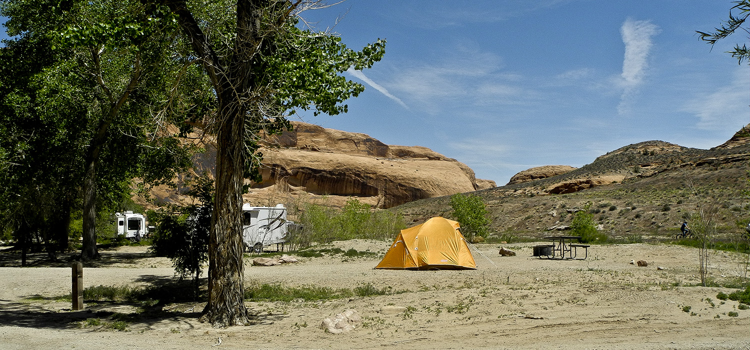 Goose Island Campground - Moab UT - Mild to Wild Rafting