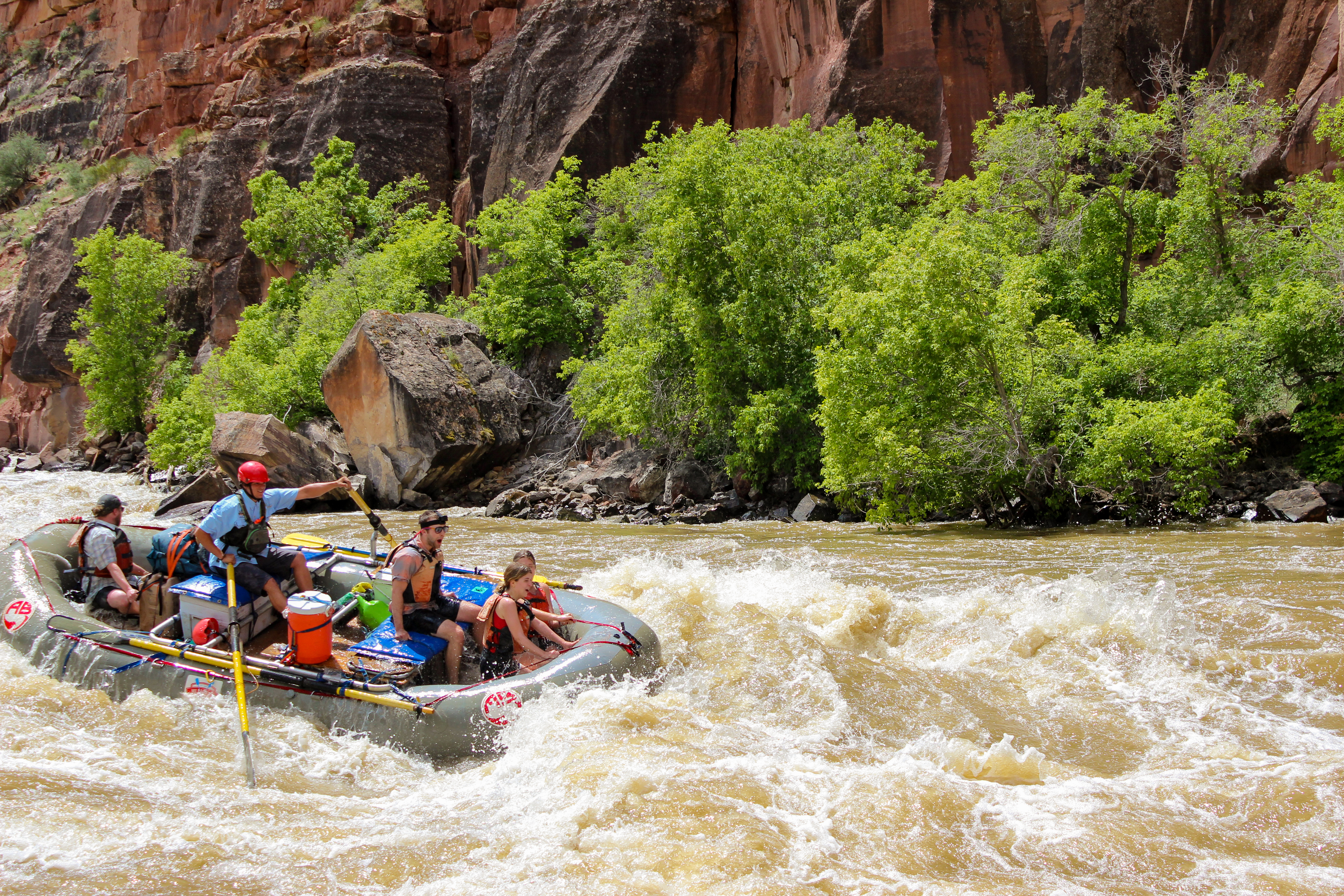 Rapids Yampa River Rafting - Dinosaur National Monument - Mild to Wild Rafting