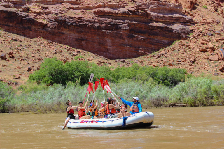 Castle Valley Rafting on Colorado River - Moab, UT - Mild to Wild Rafting