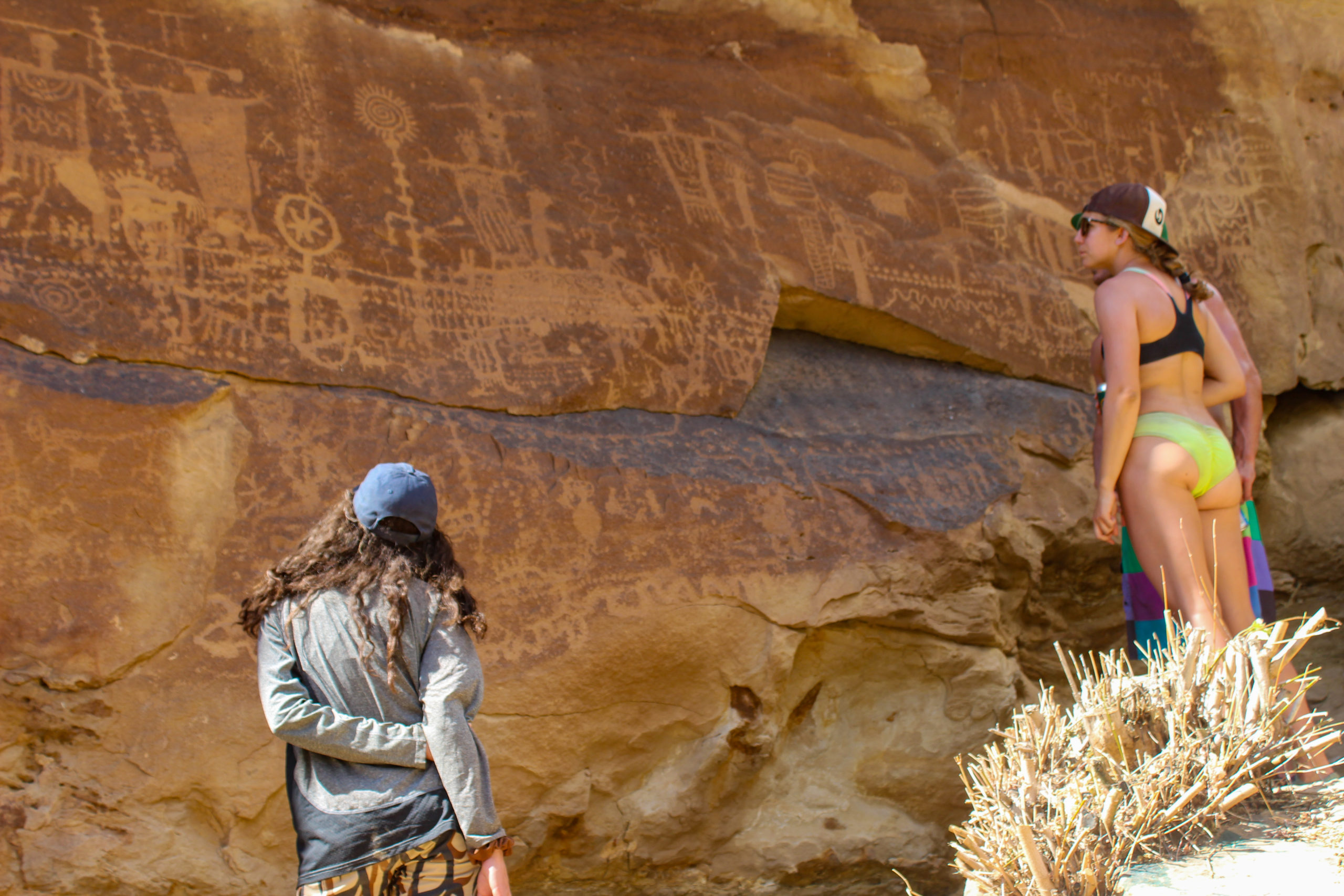 Petroglyphs and History in Desolation Canyon – Mild to Wild Rafting - multi-day rafting trip never camped before