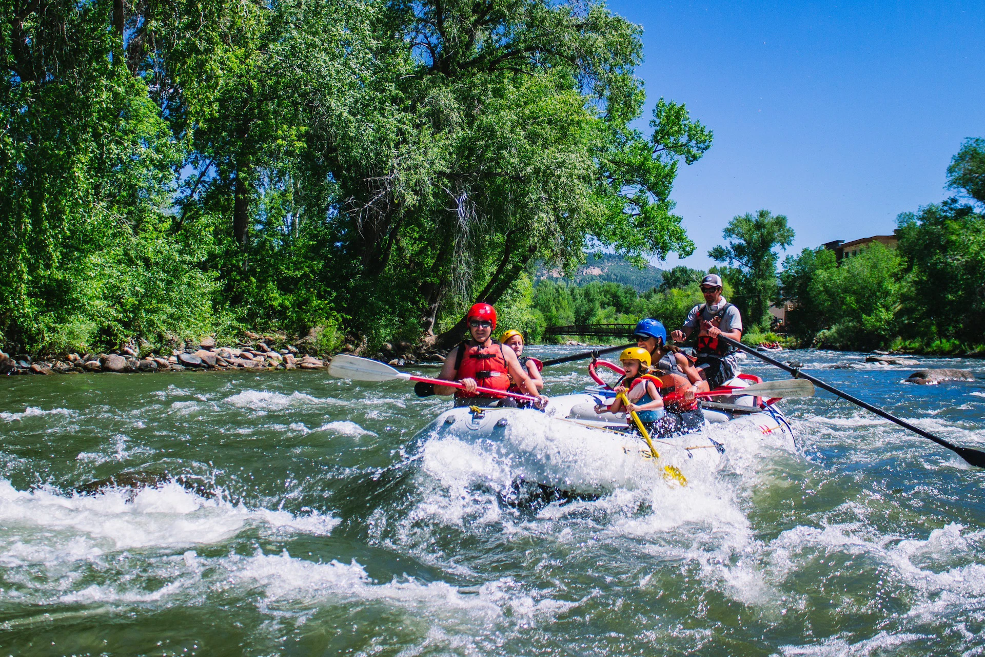 Durango Rapid Splash - Lower Animas River - Mild to Wild Rafting