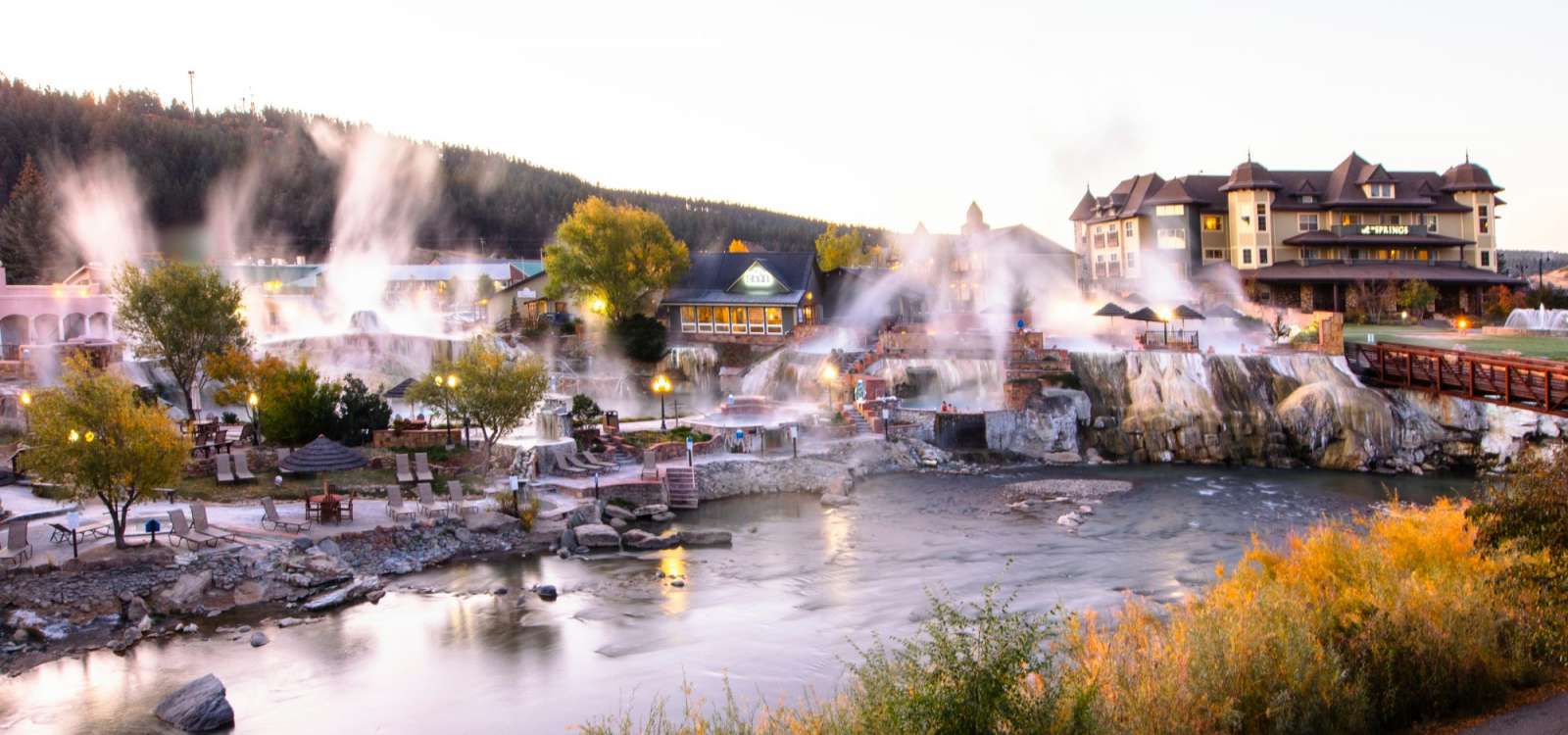 Colorado road trip places to stay hot springs 