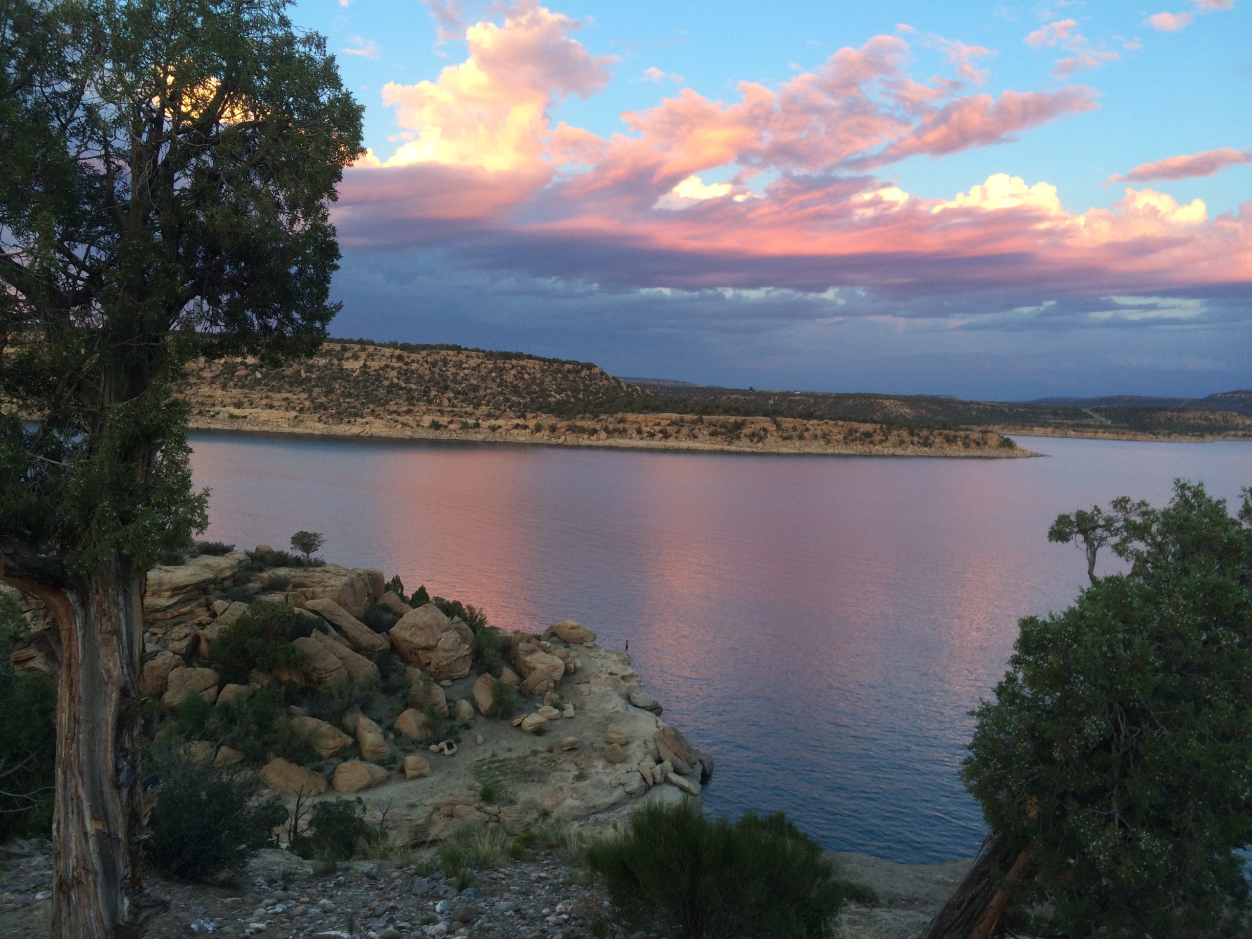 New Mexico places to camp Navajo Lake 