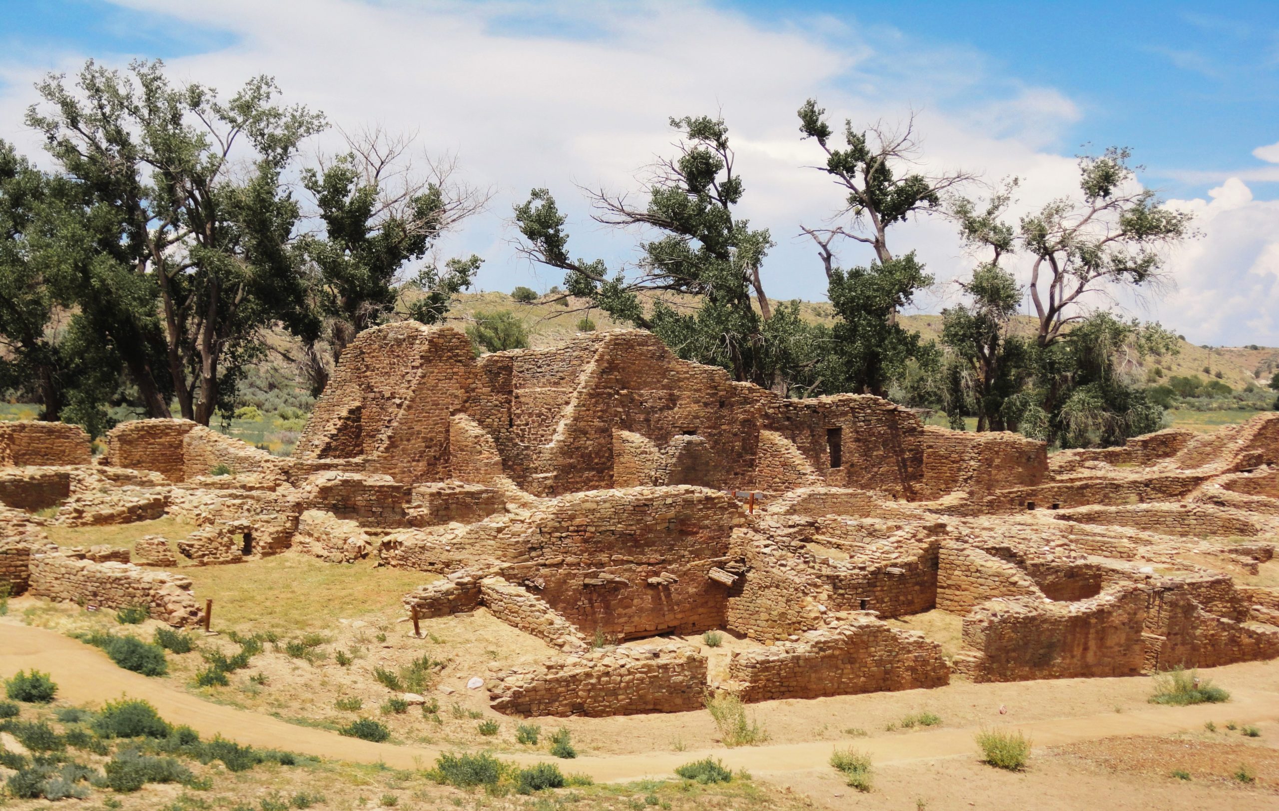 Historical sites near Durango ancient ruins New Mexico 