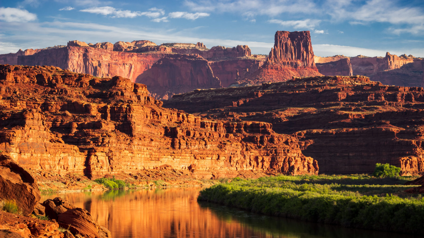 Cataract Canyon Sunrise - Cataract Canyon - Mild to Wild Raft