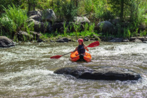 Baby Smelter Kayak - Lower Animas - Mild to Wild Raft