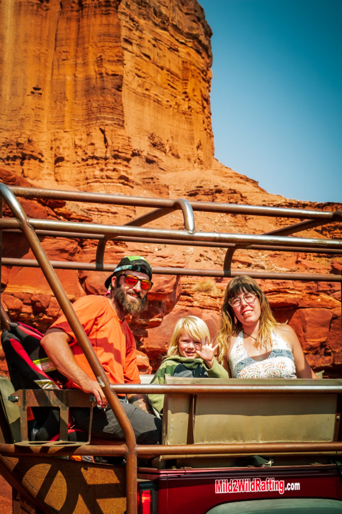 Vertical Moab Jeep Family - Moab Jeep - Mild to Wild Jeep