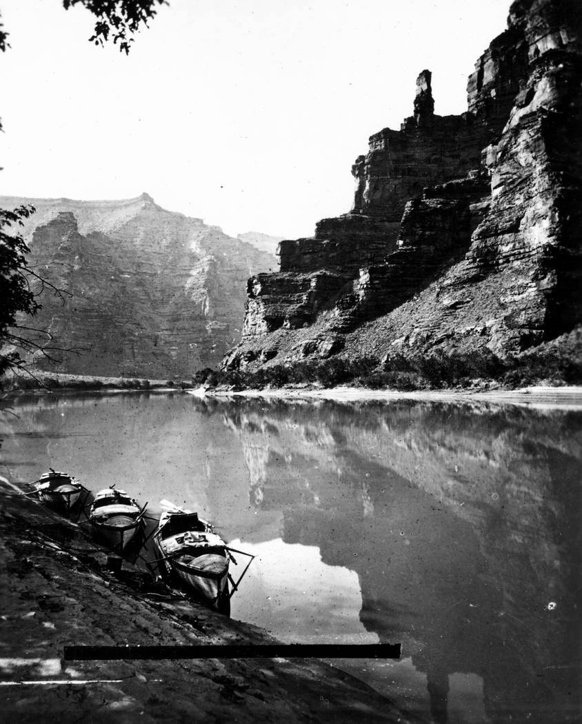 lighthouse rock desolation canyon Powell expedition 1871