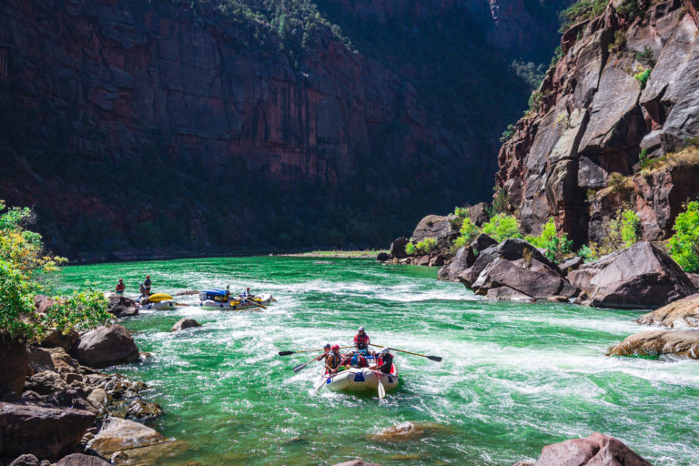 Gates of Lodore Eddy Out - Lodore - Mild to Wild Rafting