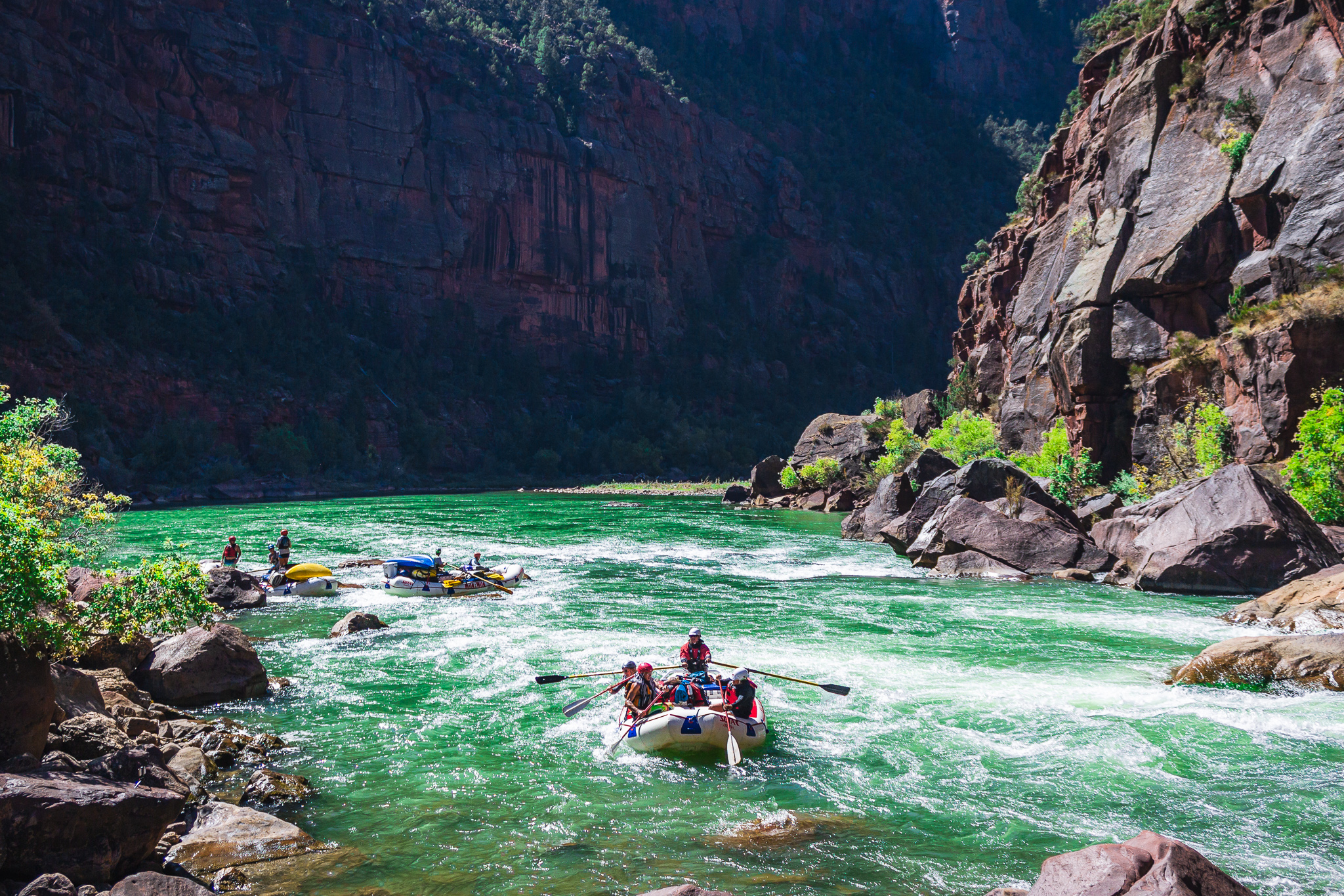 Gates of Lodore Eddy Out - Lodore - Mild to Wild Rafting