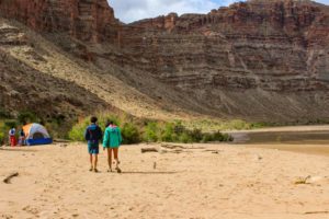 Cataract Canyon Campsite - Mild to Wild Rafting