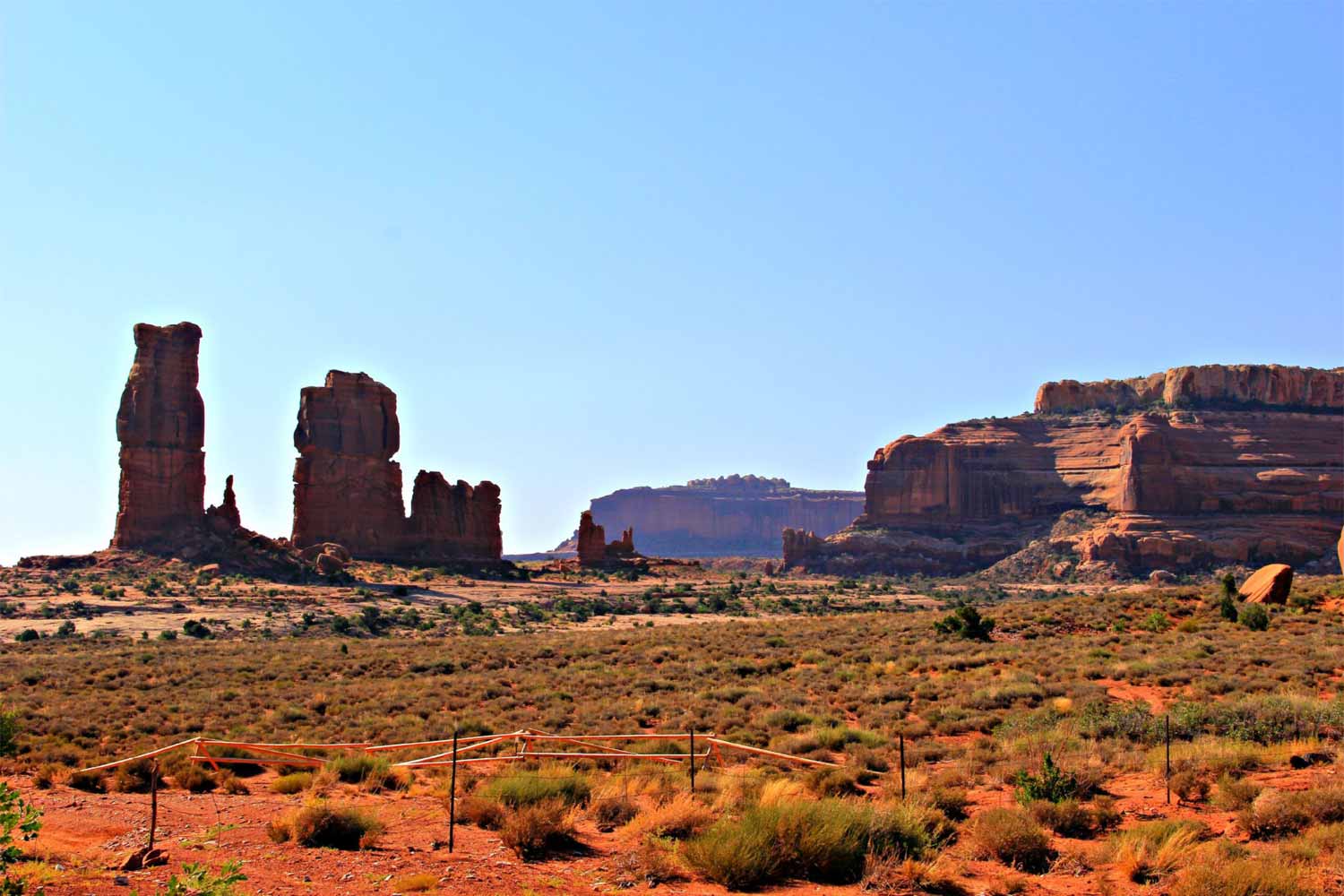 Towers and buttes on the Monitor and Merrimac trail - Moab, Utah - Mild to Wild