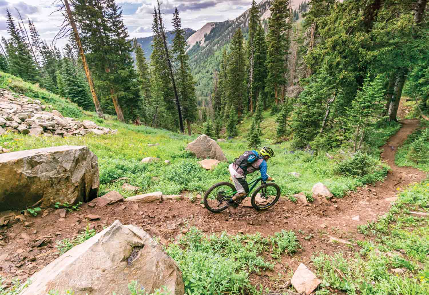 Mountain biking La Sal Mountains - Moab, Utah - Mild to Wild