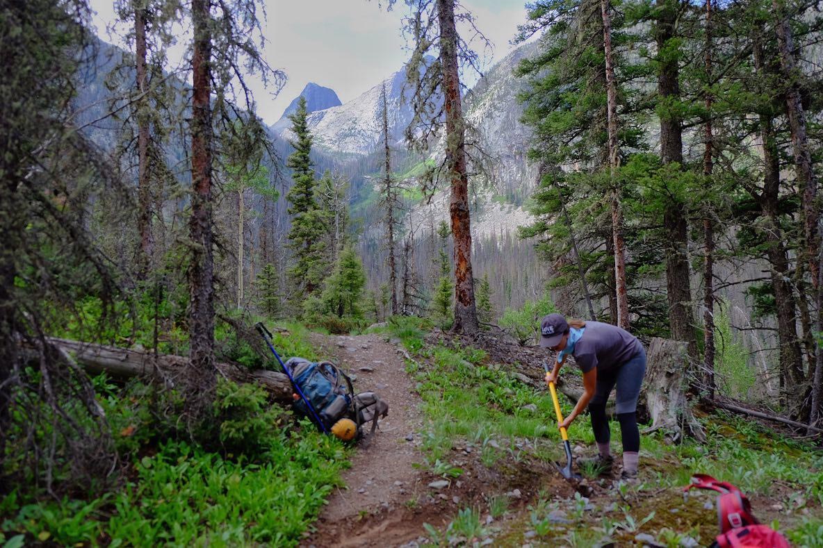 People working on a trail in Colorado - San Juan Mountain Association - Mild to Wild