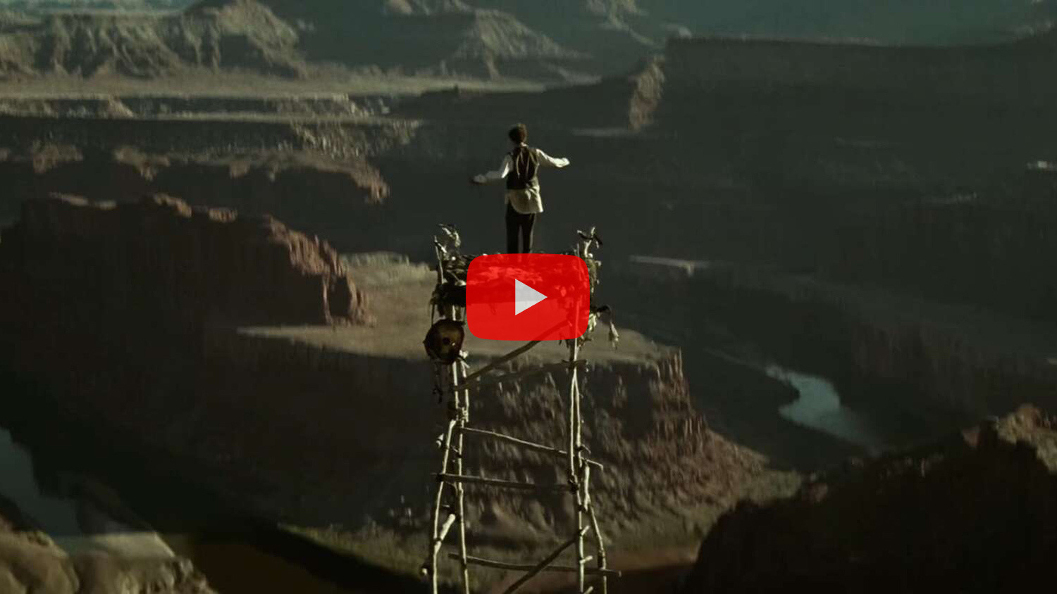 Armie Hammer on platform - Dead Horse State Park - Mild to Wild