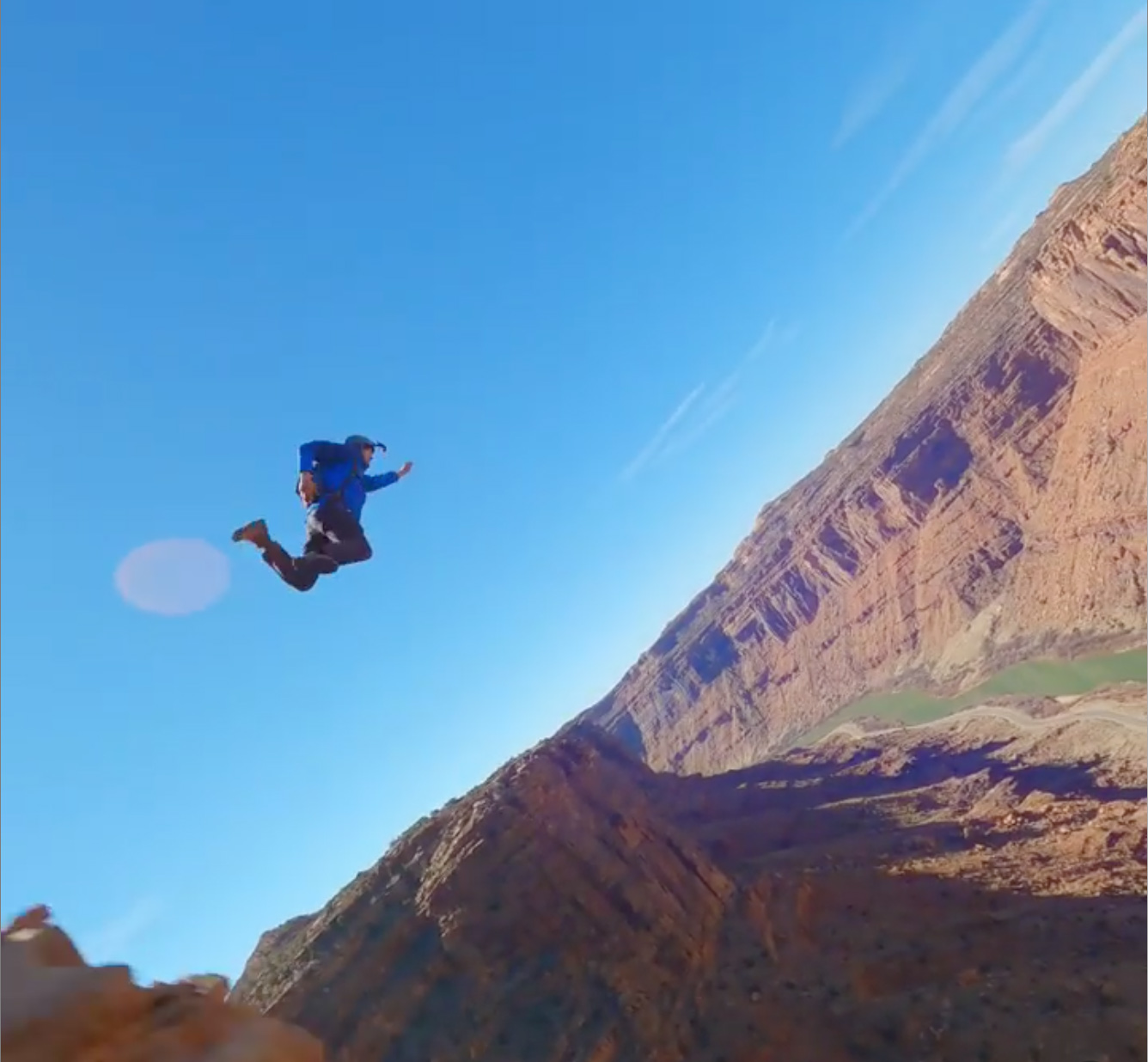 BASE jumping in Moab - Moab Instagram Video - Mild to Wild