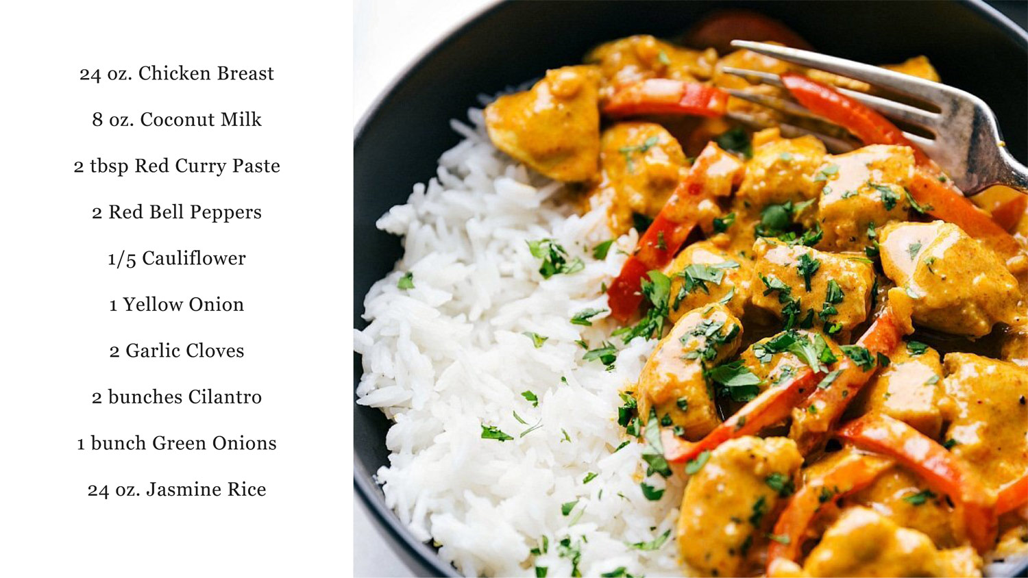 Coconut Chicken Curry - Camping Recipes - Mild to Wild