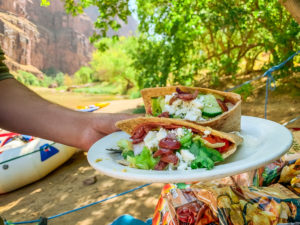 Mediterranean Pita Pocket - Camping Recipes - Mild to Wild