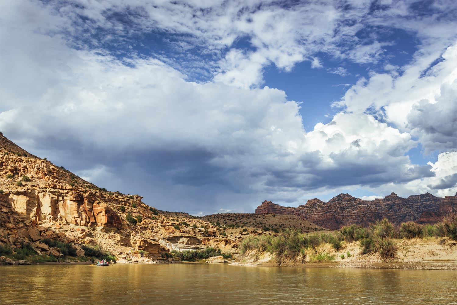 Big Sky In Desolation Canyon - Desolation Canyon - Mild to Wild Rafting